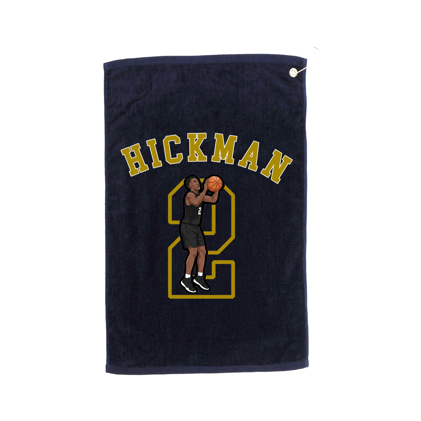 Golf Towel — Shirsey Arch in Navy