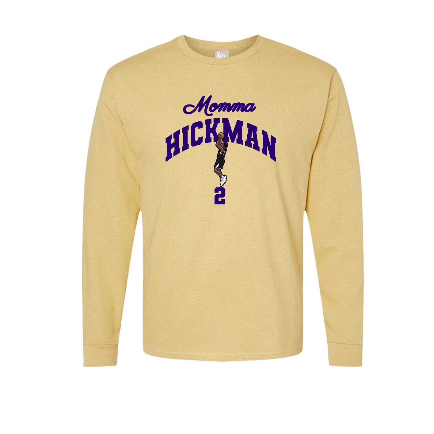 Long Sleeve Tee — Mothers Day Arch in Vegas Gold