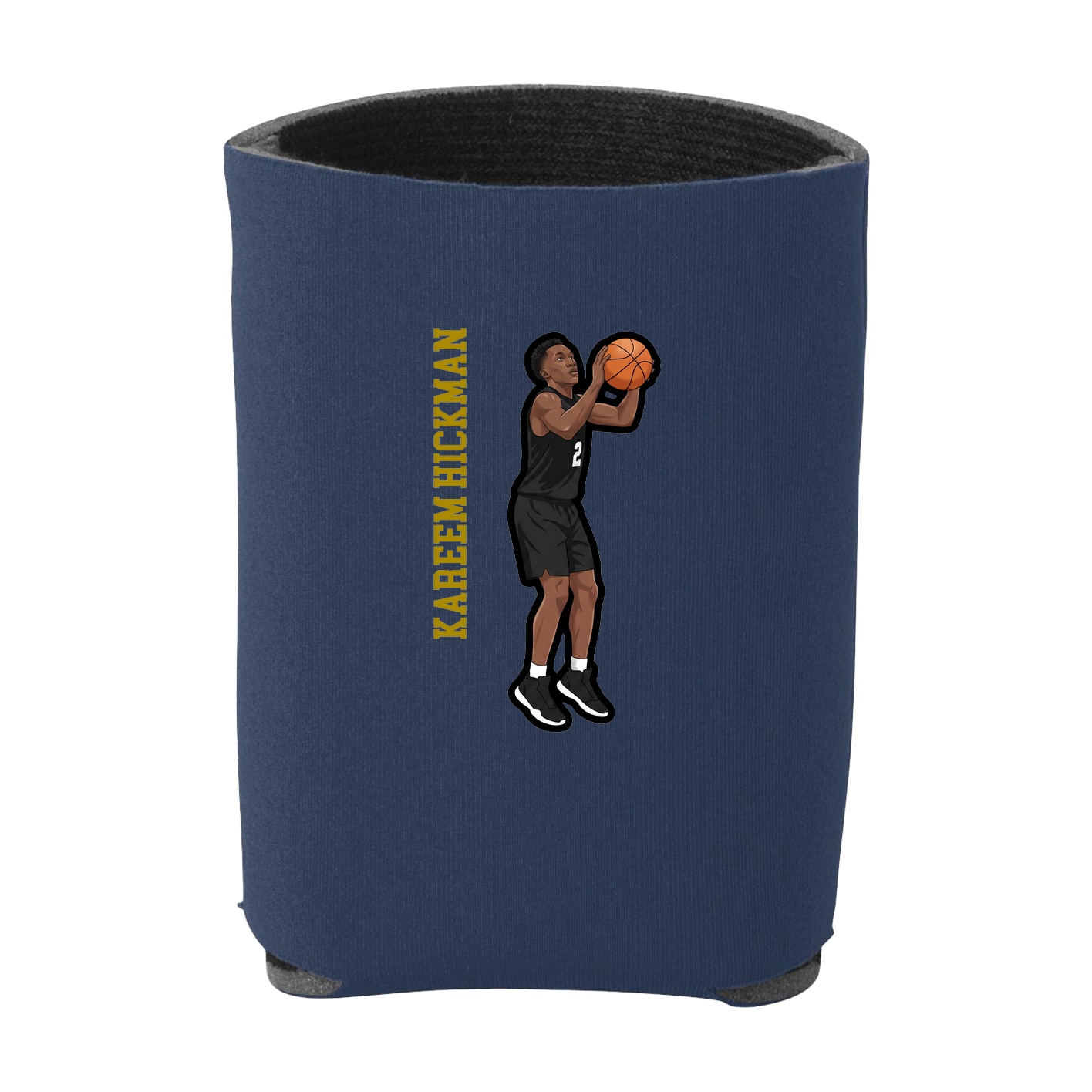 Can Holder — Name Vertical in Navy