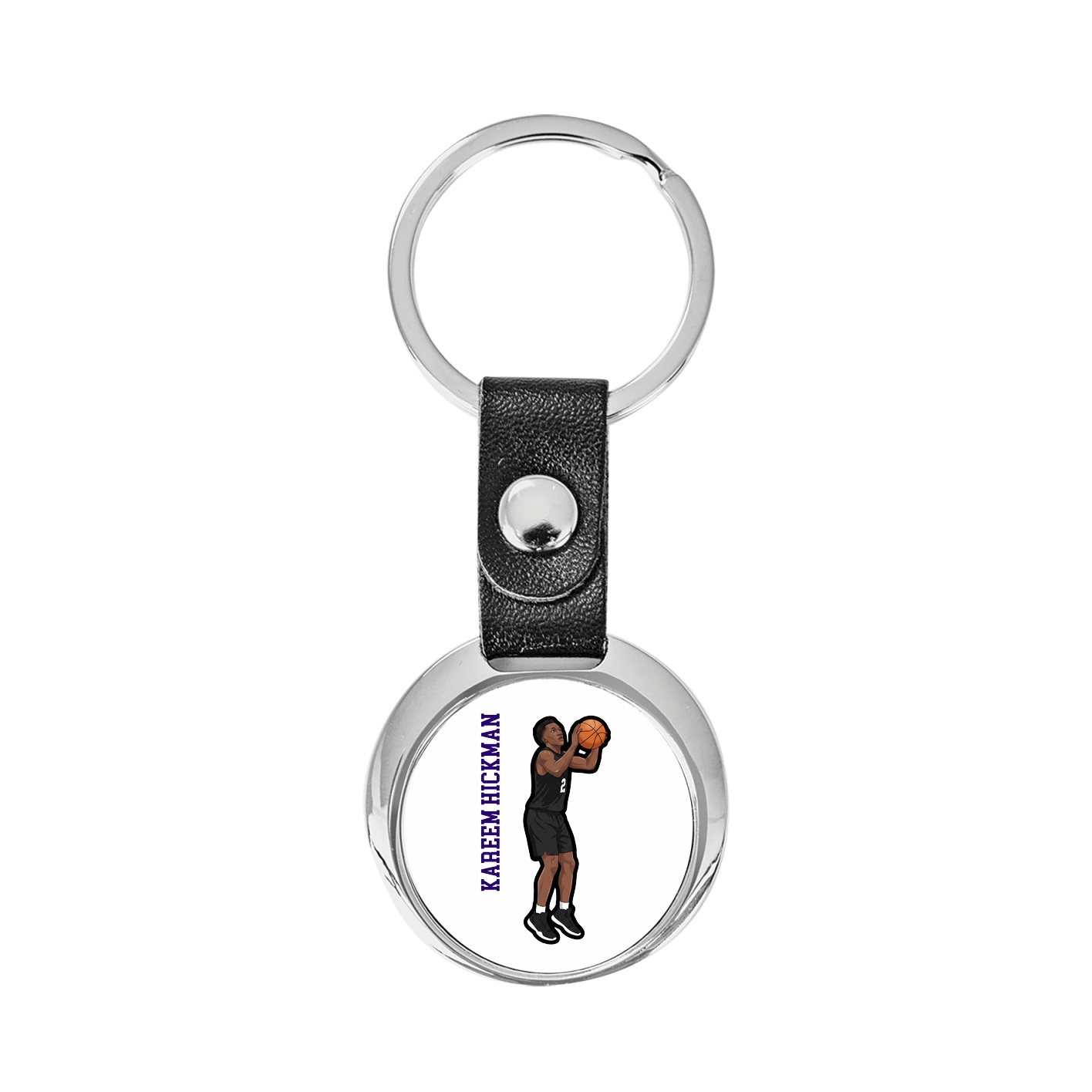 Key Chain — Name Vertical in Classic