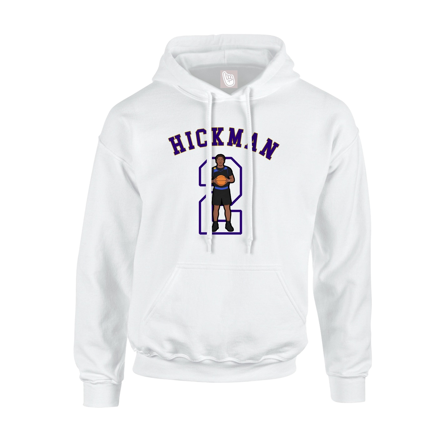 Youth Hoodie — Shirsey Arch in White