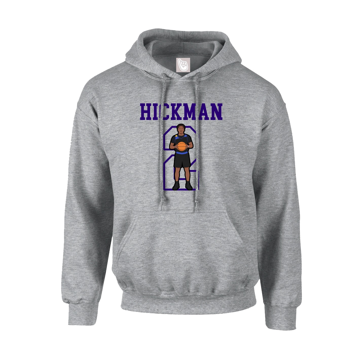 Hoodie — Shirsey in Grey