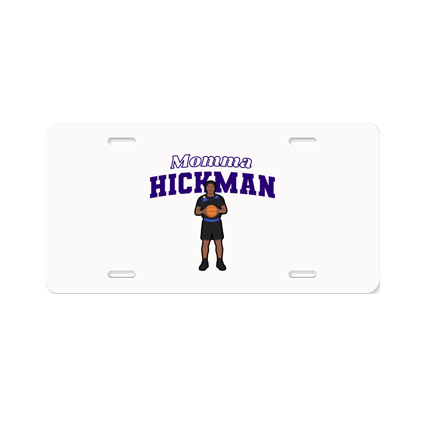 License Plate — Mothers Day Block in Classic