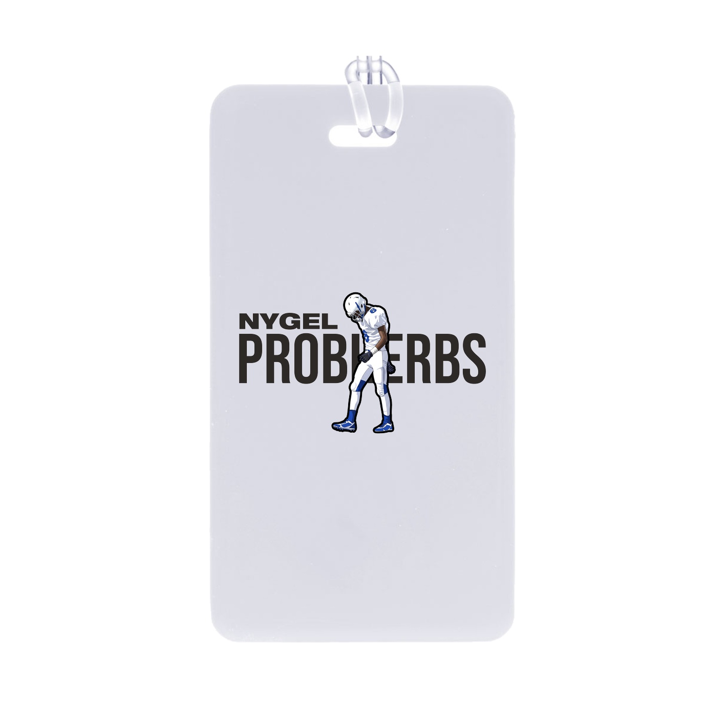 Bag Tag — Player Name in Classic