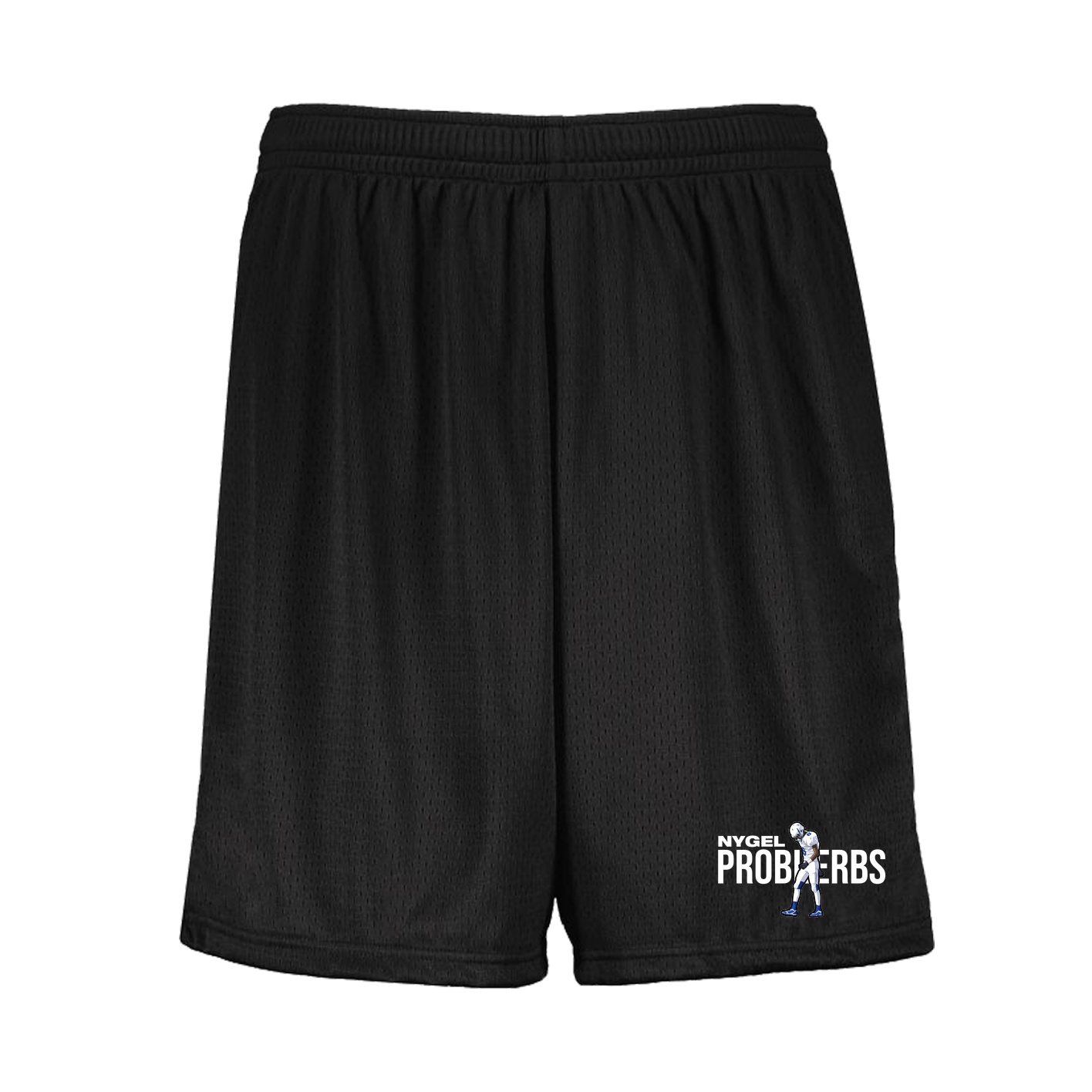 Shorts — Player Name in Black