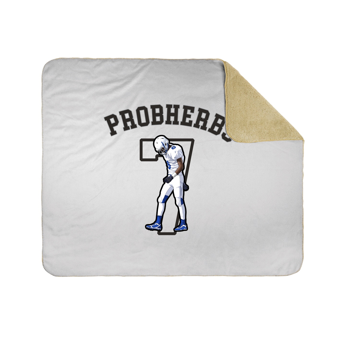 Throw Blanket — Shirsey Arch in White
