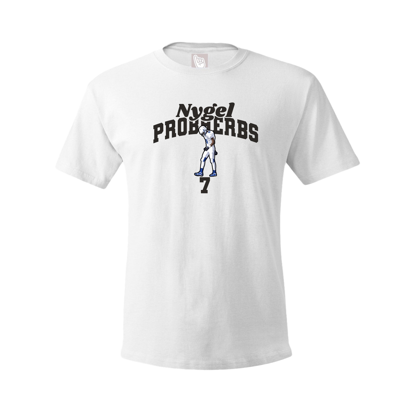 Youth Tee — Signature Arch in White