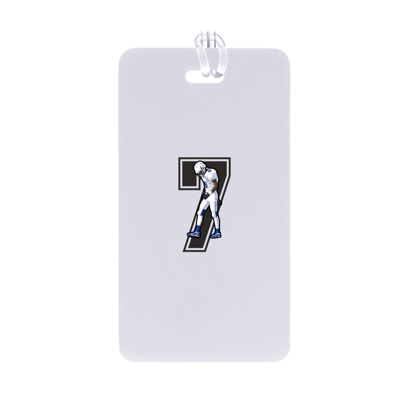 Bag Tag — Number in Classic