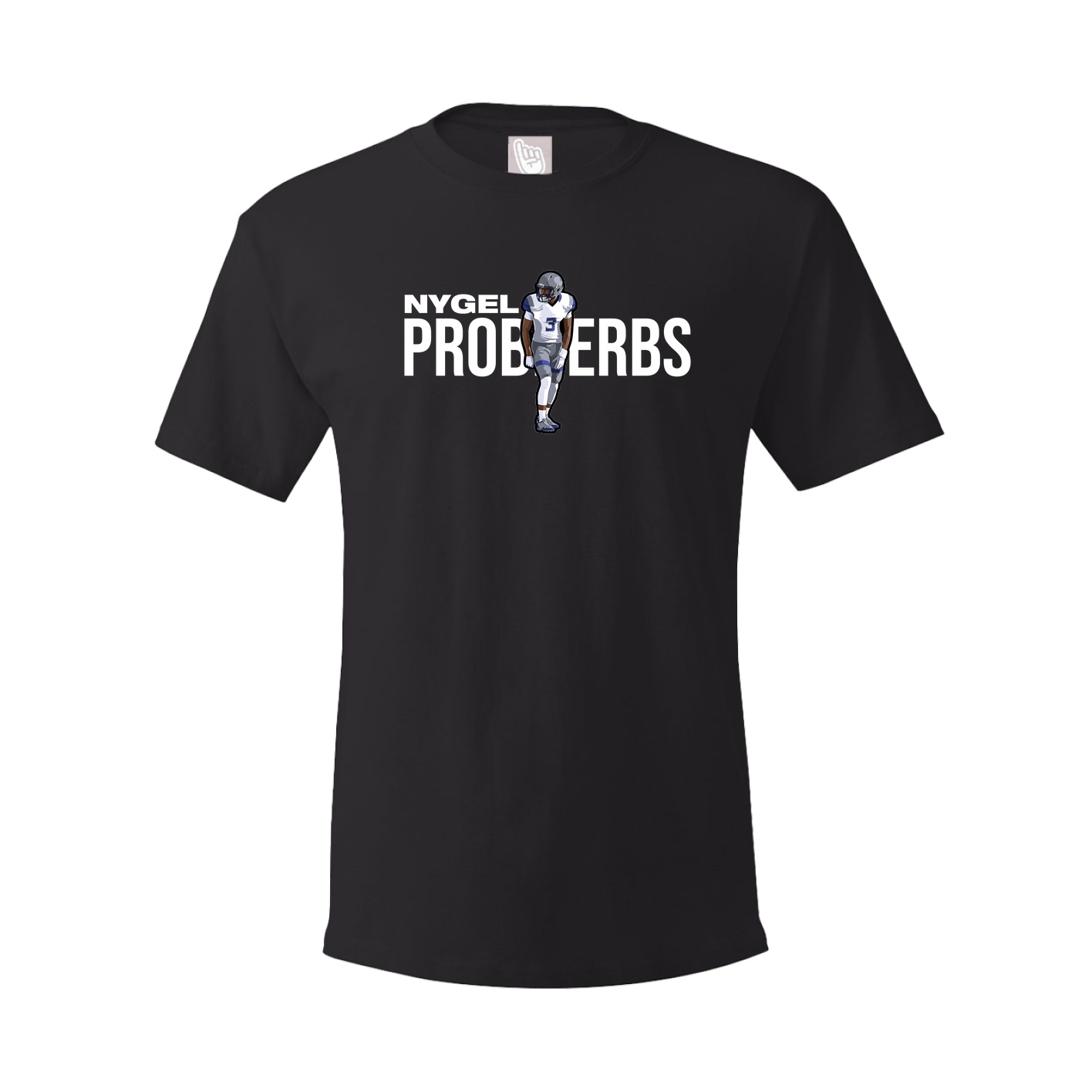 Tee — Player Name in Black