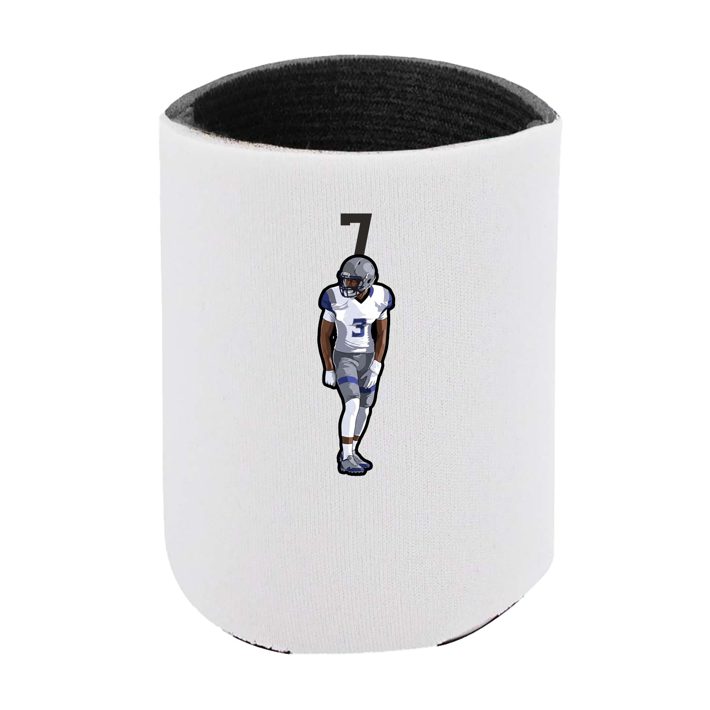 Can Holder — Number Top in White