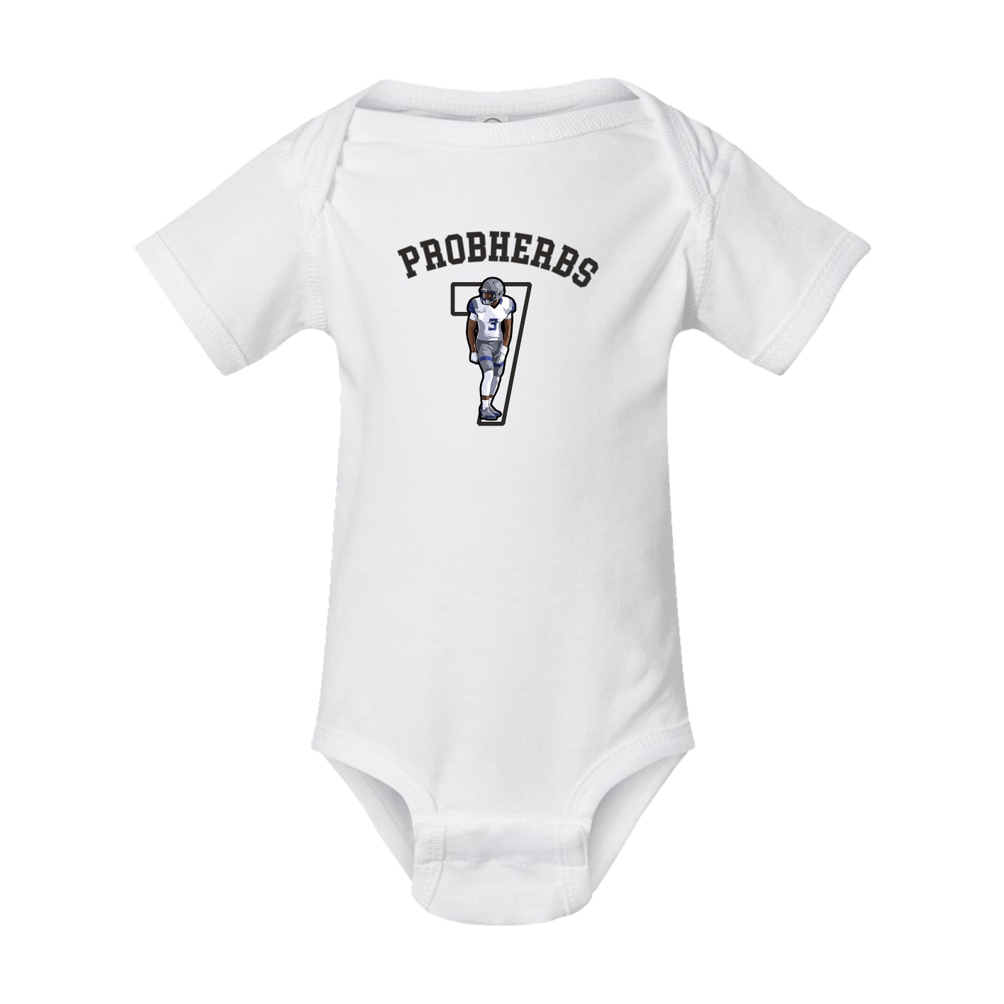Baby Onesie — Shirsey Arch in White