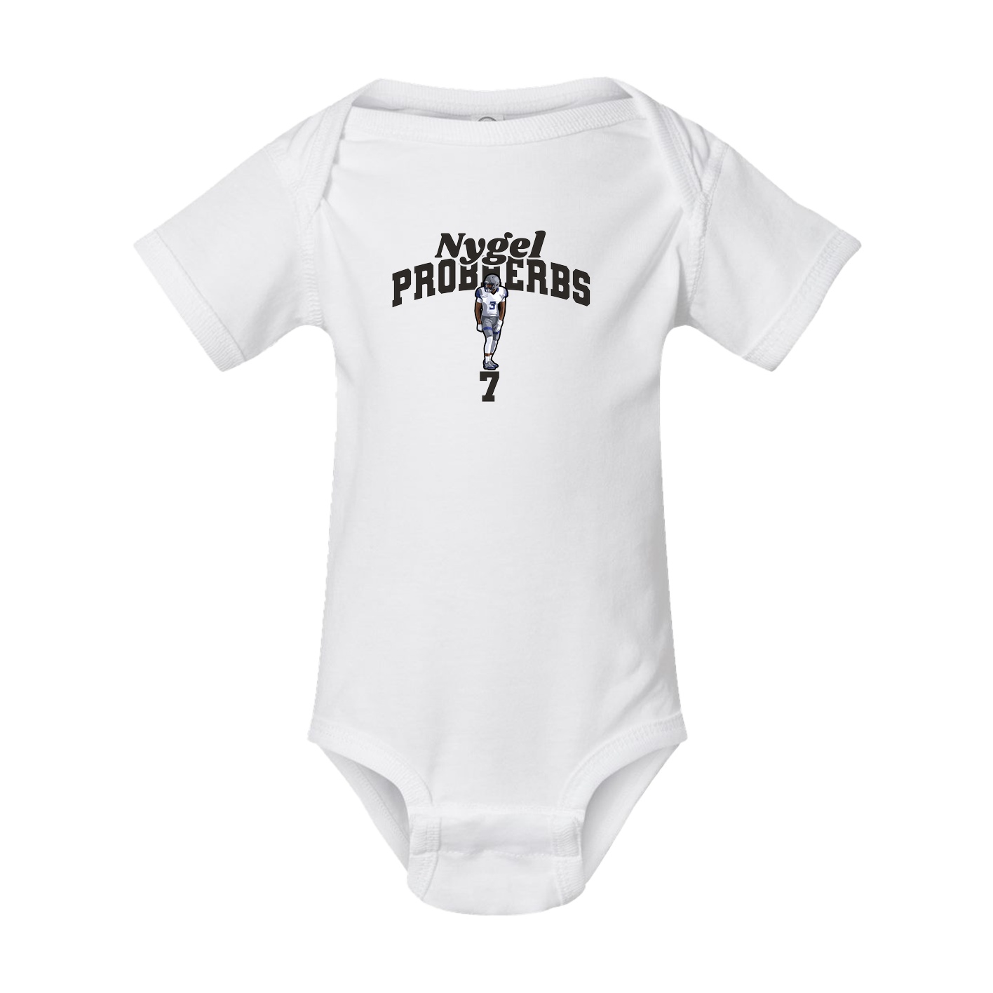 Baby Onesie — Signature Arch in White