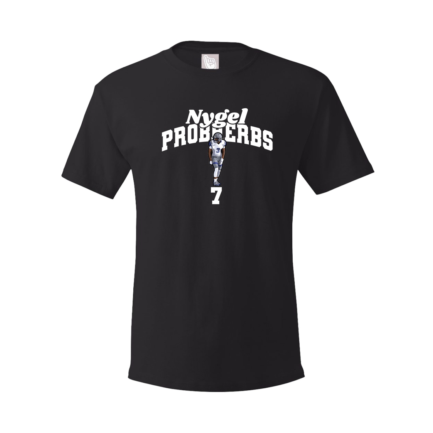 Youth Tee — Signature Arch in Black