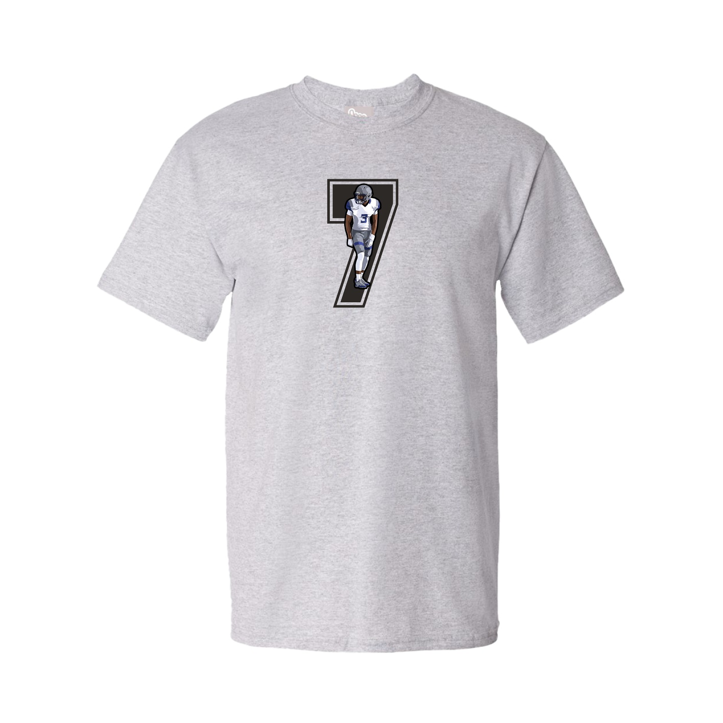 Youth Tee — Number in Grey
