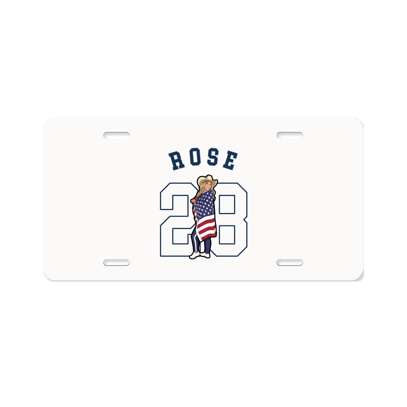 Aluminum License Plate