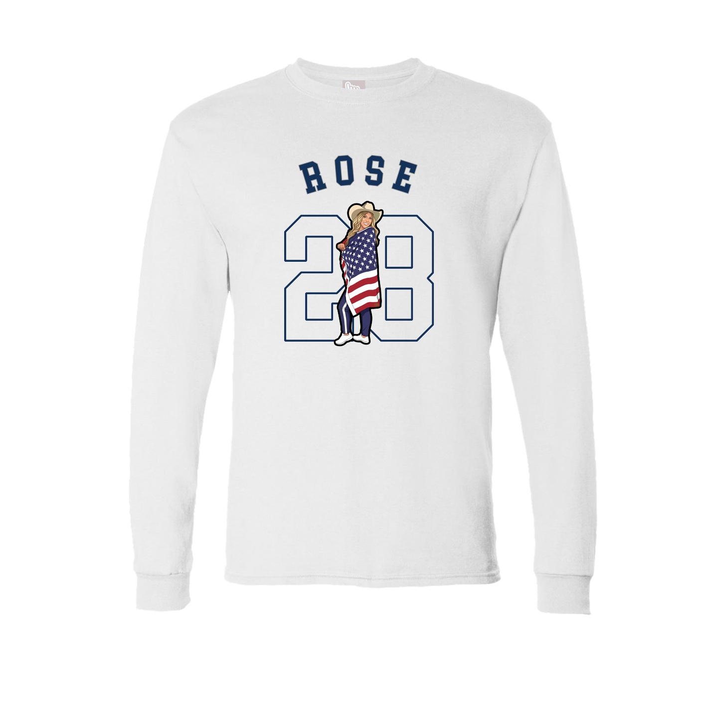 Long Sleeve Tee — Classic in White