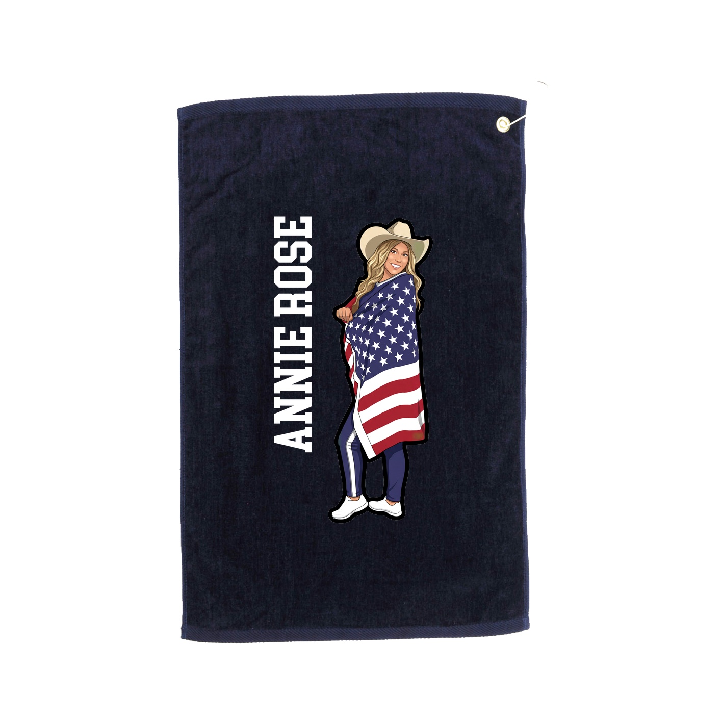 Golf Towel — Classic in Navy