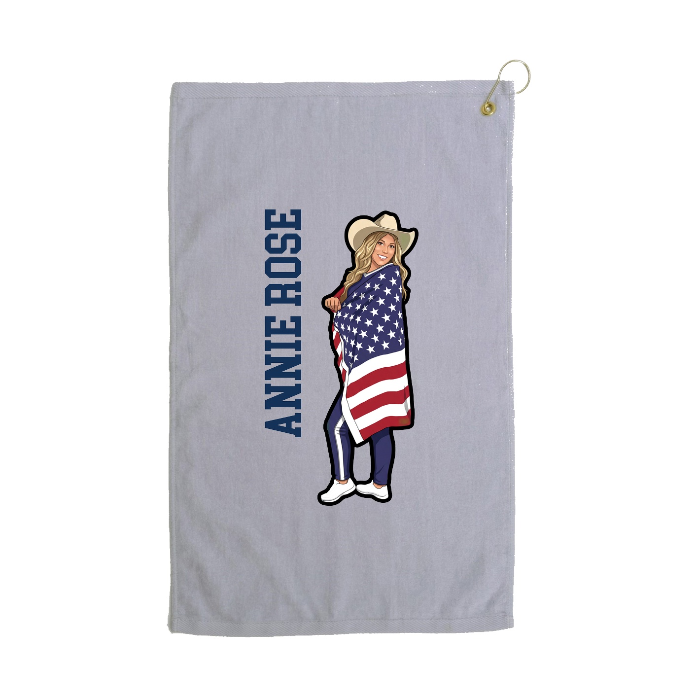 Golf Towel — Classic in Grey