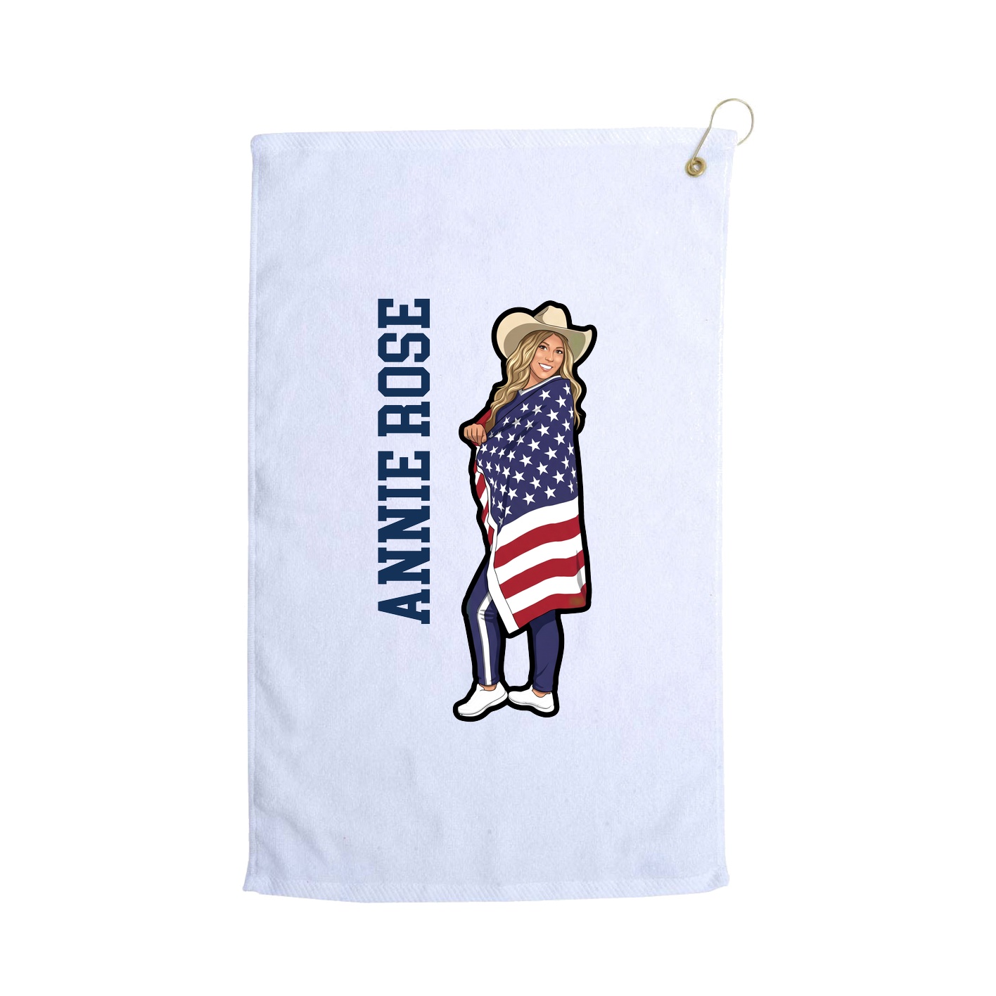 Terry Velour Golf Towel