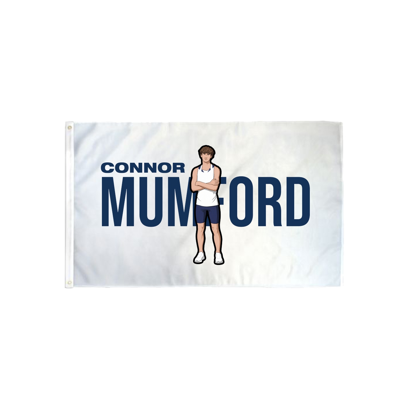 3x5 Flag — Player Name in Classic