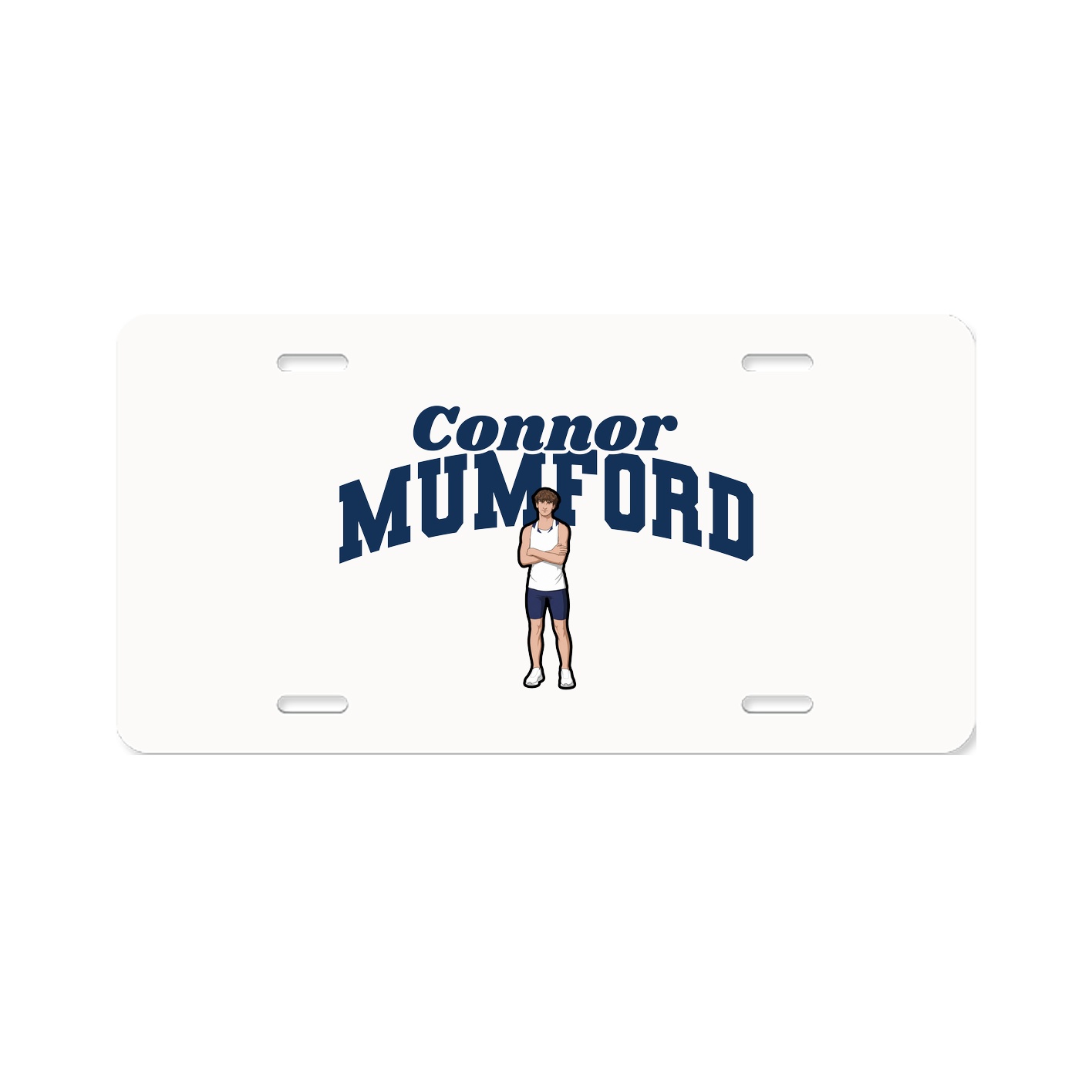 License Plate — Signature Arch in Classic