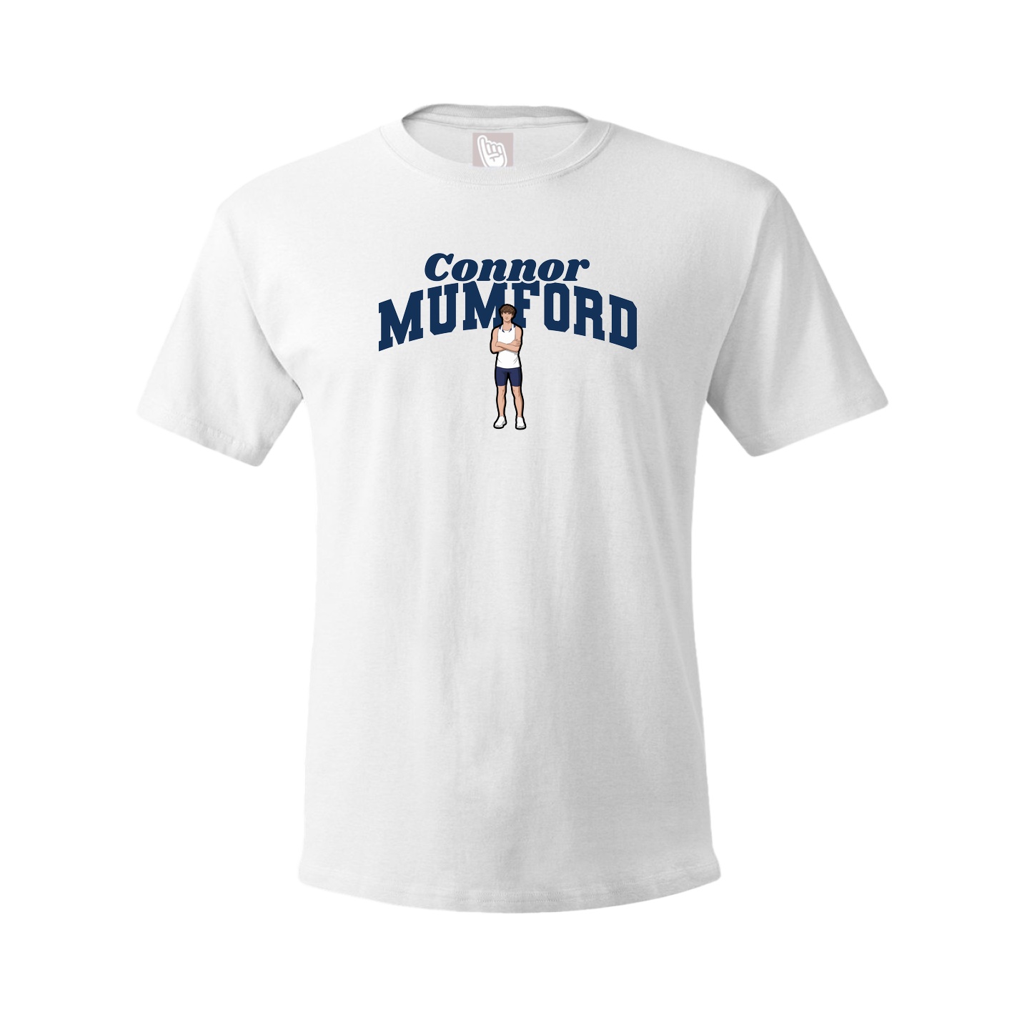 Youth Tee — Signature Arch in White