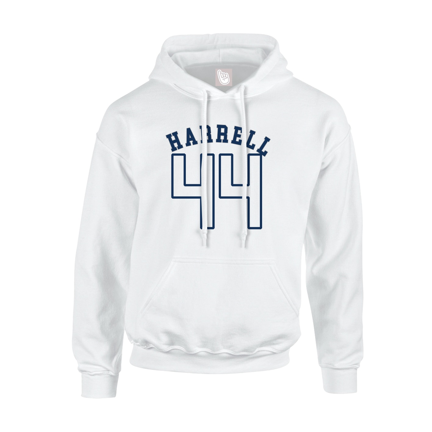 Hoodie — Shirsey Arch in White
