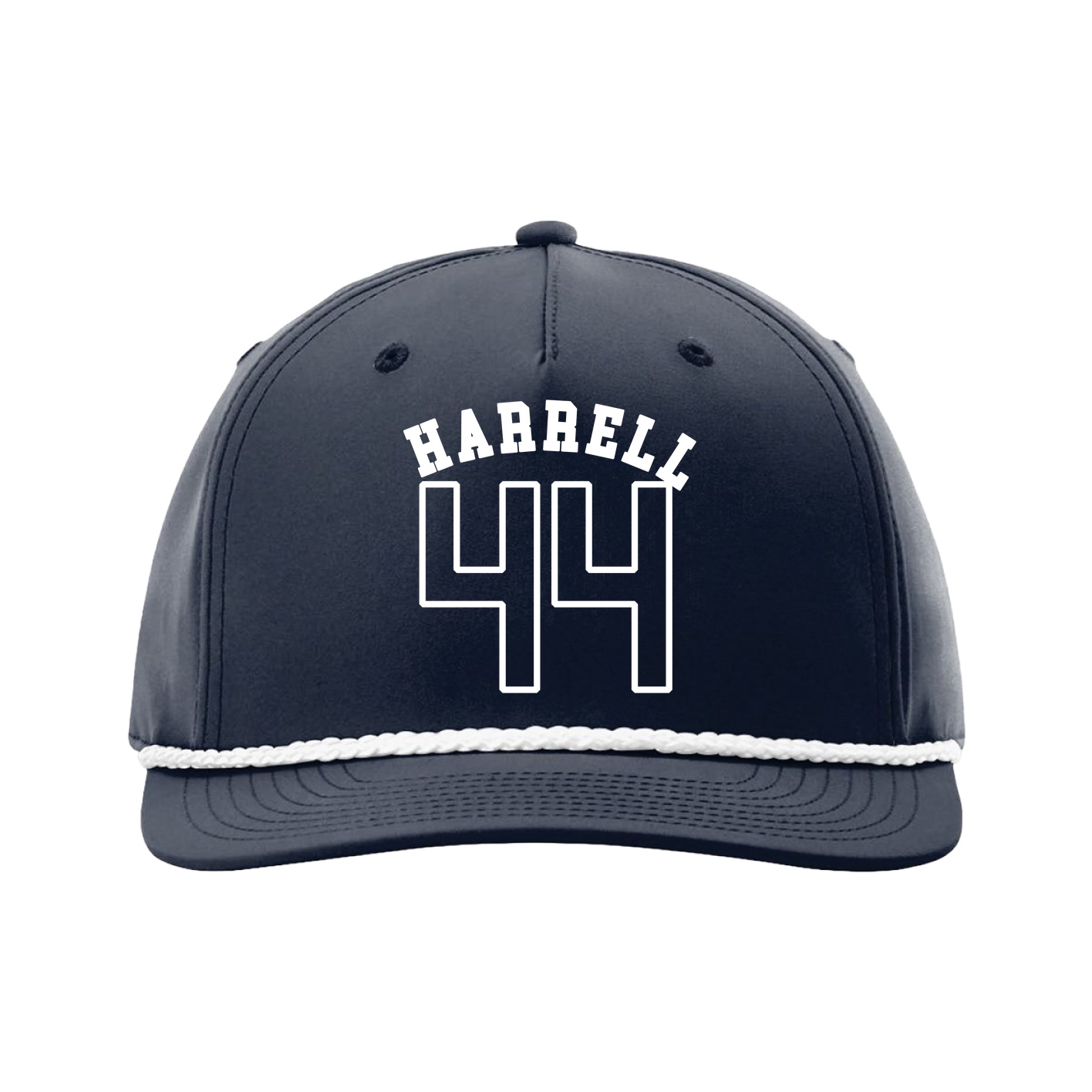 Five-Panel Classic Rope Cap — Shirsey Arch in Navy