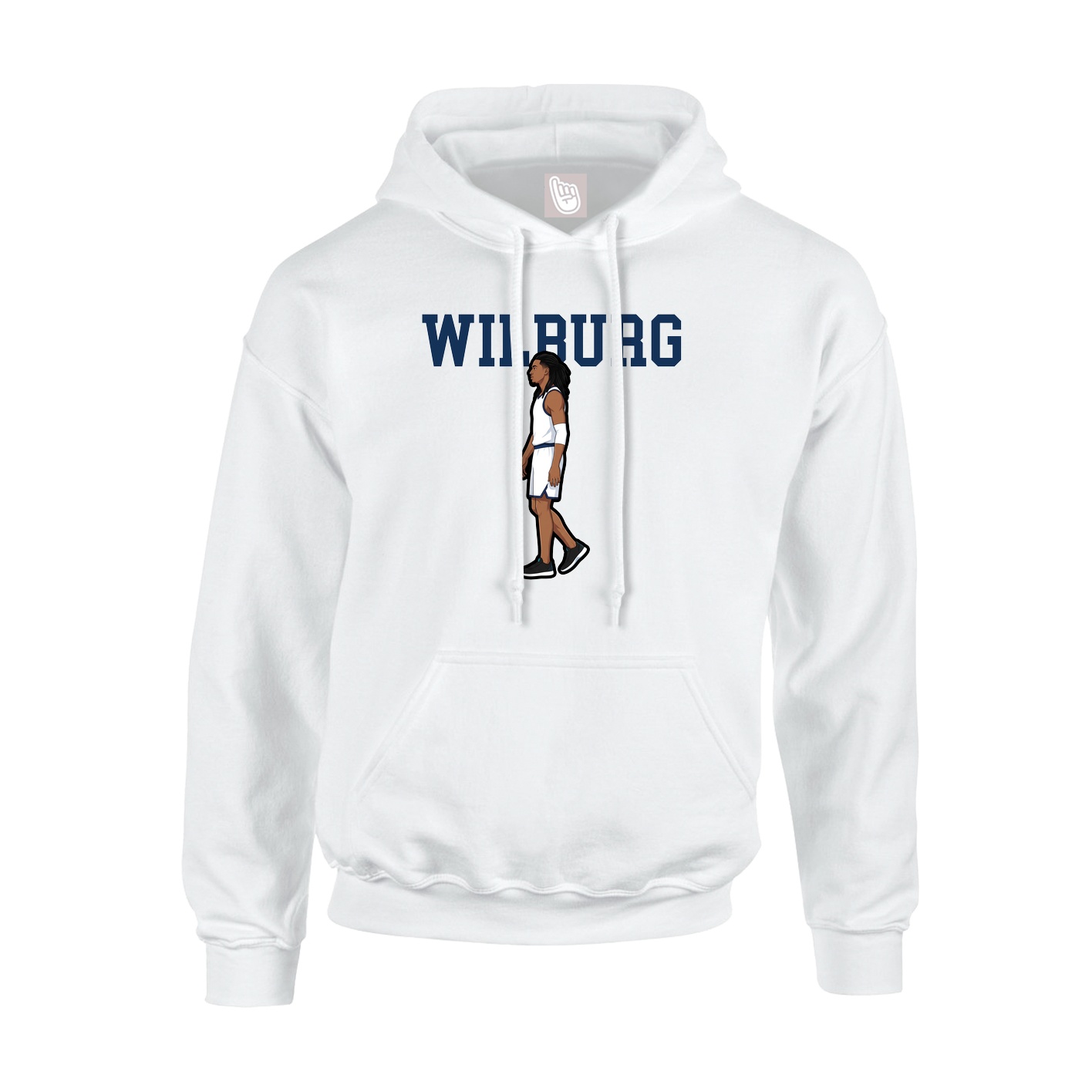 Hoodie — Shirsey in White