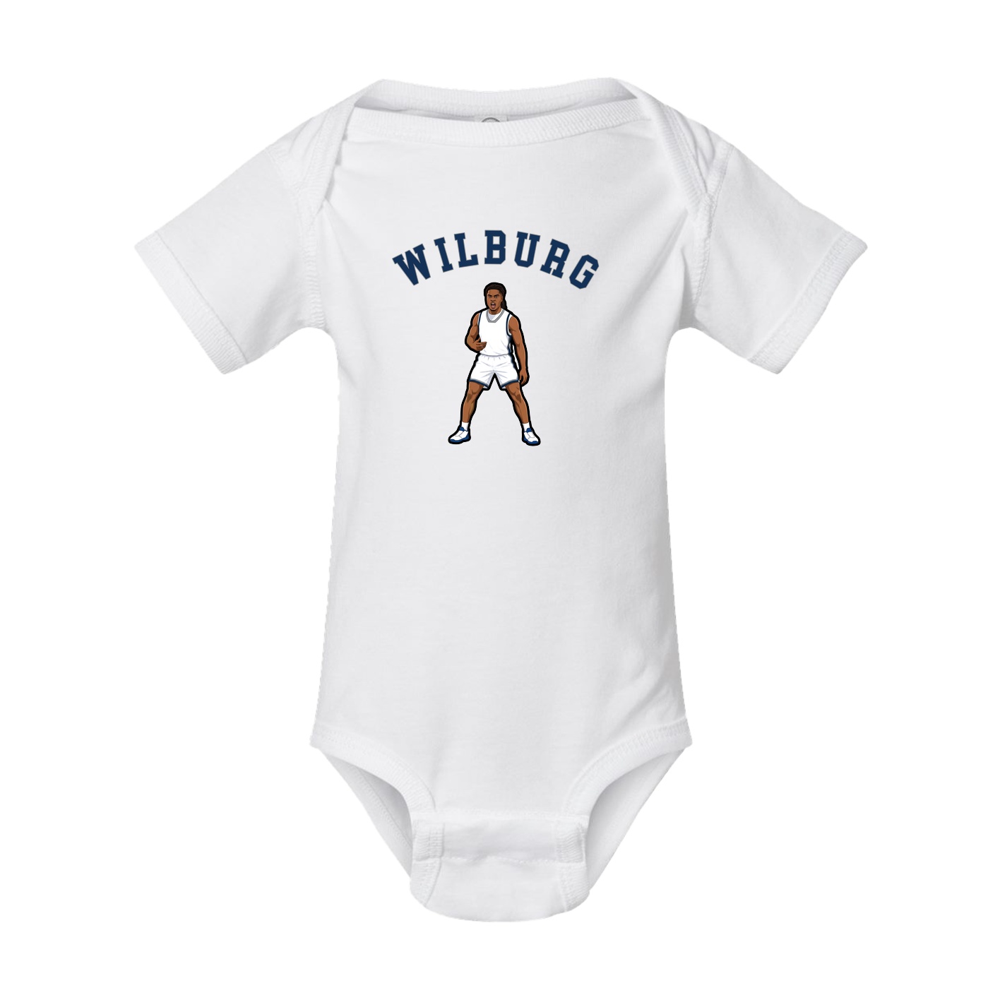 Baby Onesie — Shirsey Arch in White