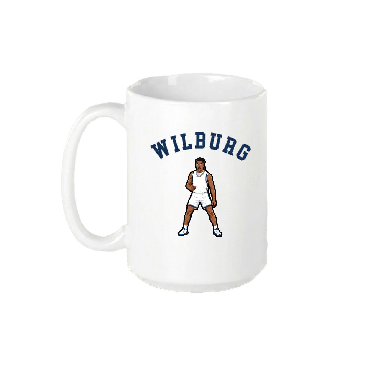 15oz Coffee Mug — Shirsey Arch in White