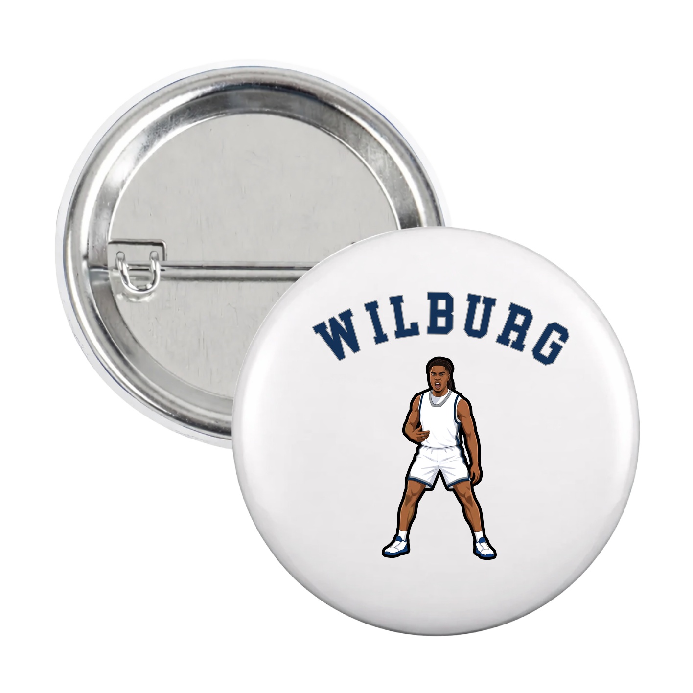 Game Day Button — Shirsey Arch in White