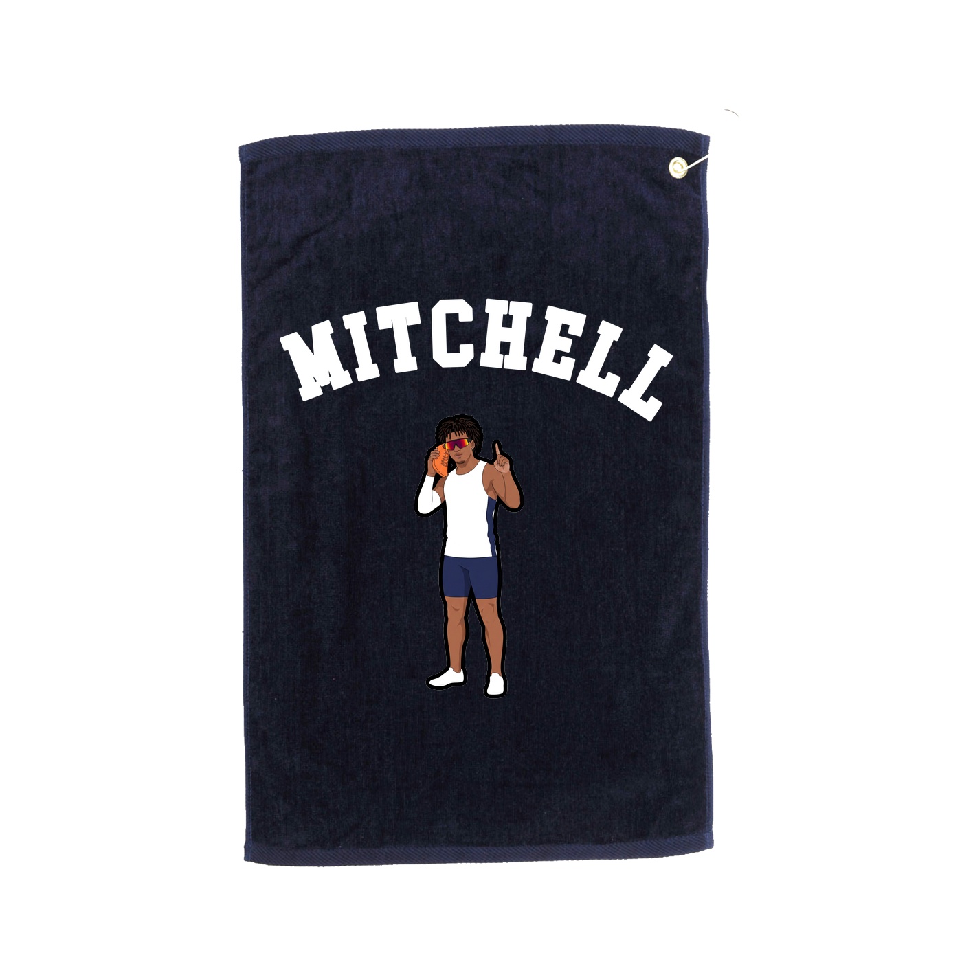 Golf Towel — Shirsey Arch in Navy