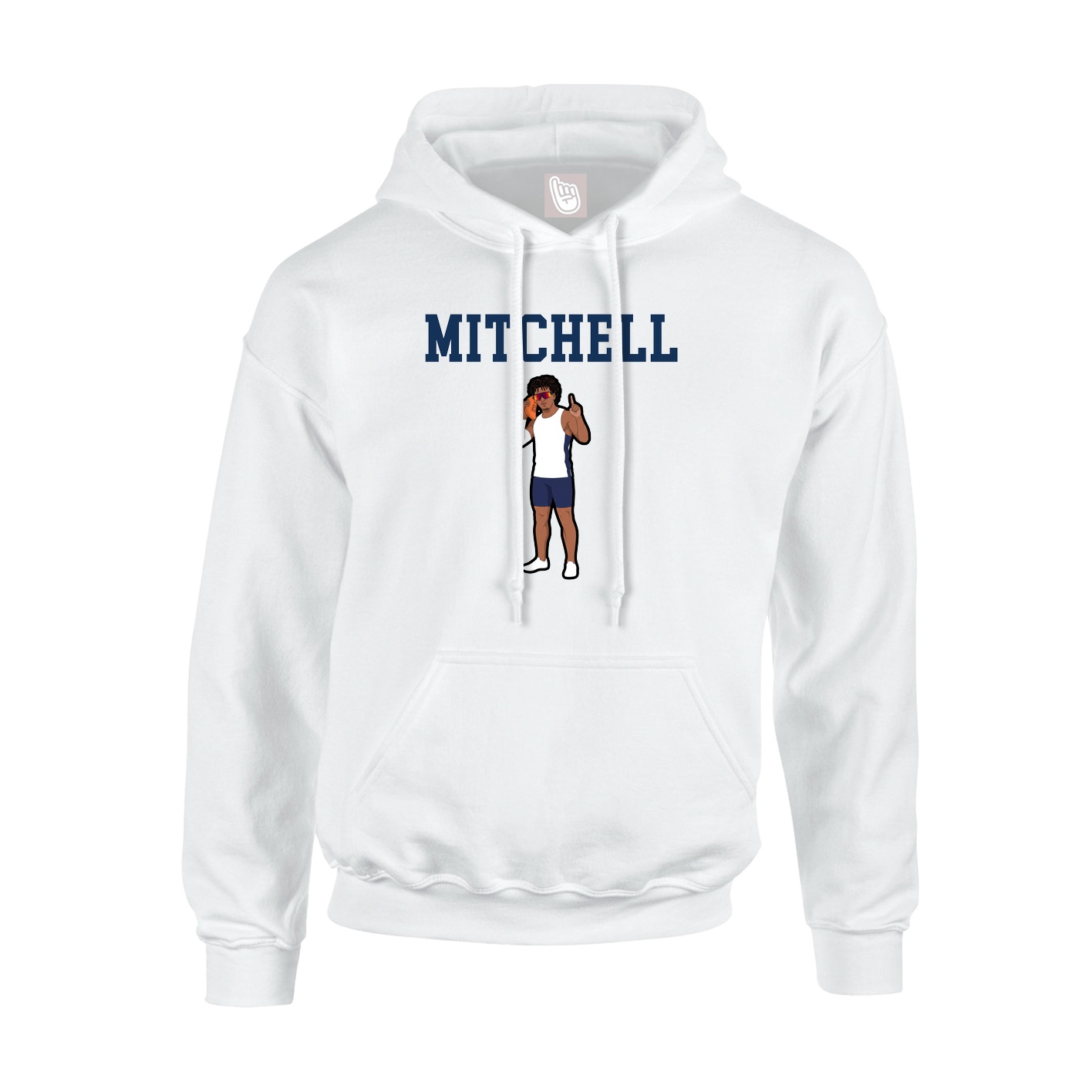Hoodie — Shirsey in White
