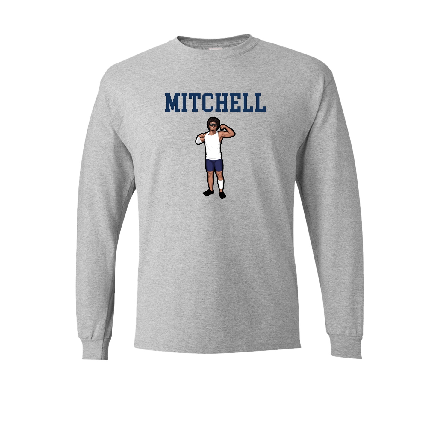 Long Sleeve Tee — Shirsey in Grey