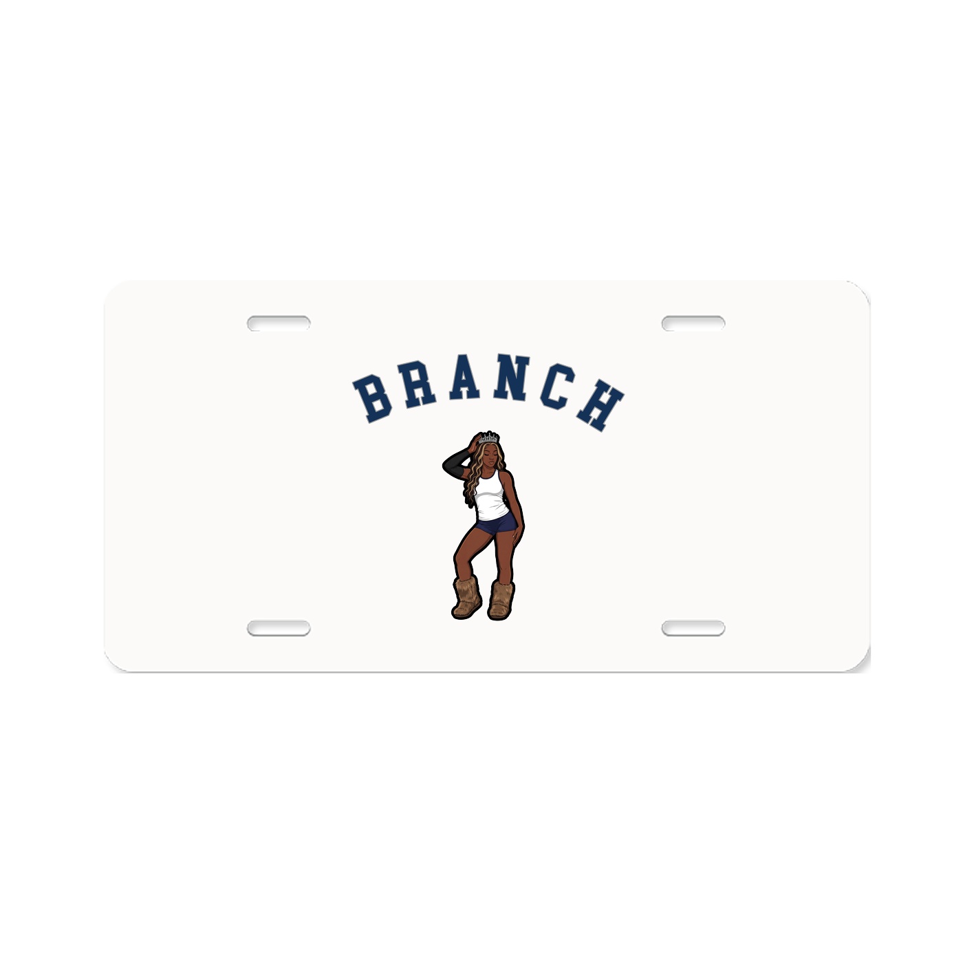 License Plate — Shirsey Arch in Classic