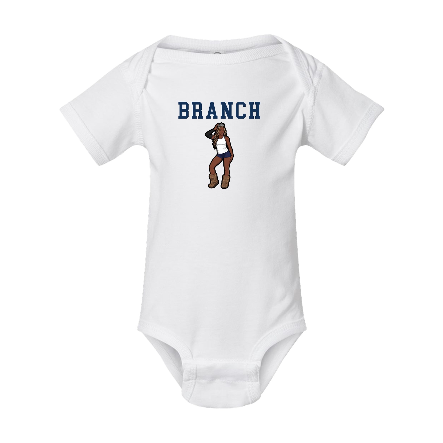 Baby Onesie — Shirsey in White
