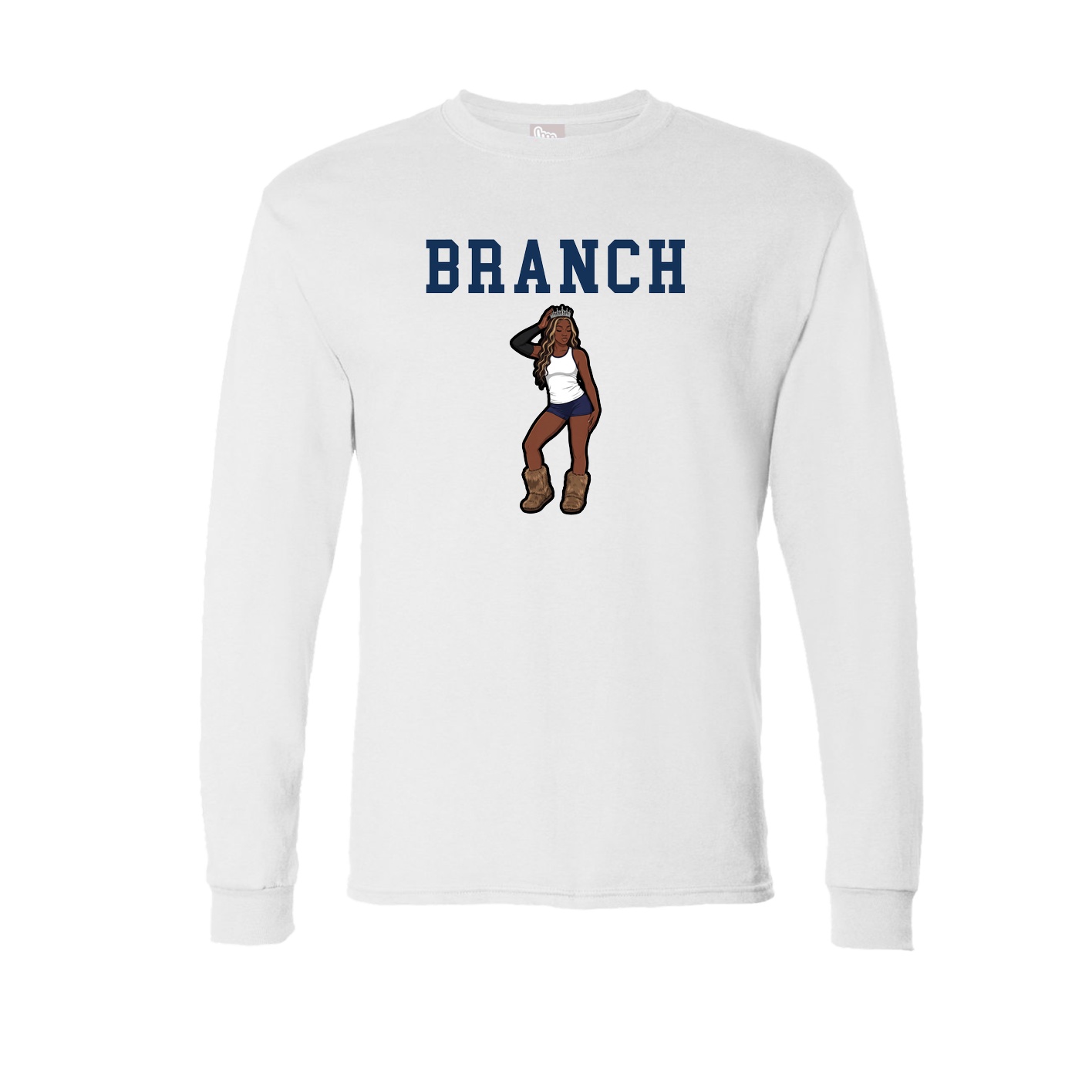 Long Sleeve Tee — Shirsey in White