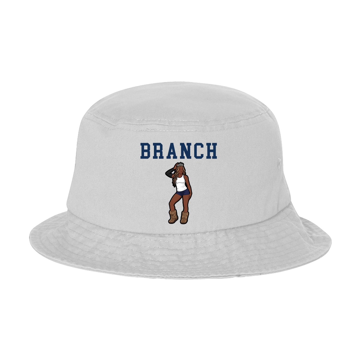Bucket Cap — Shirsey in White