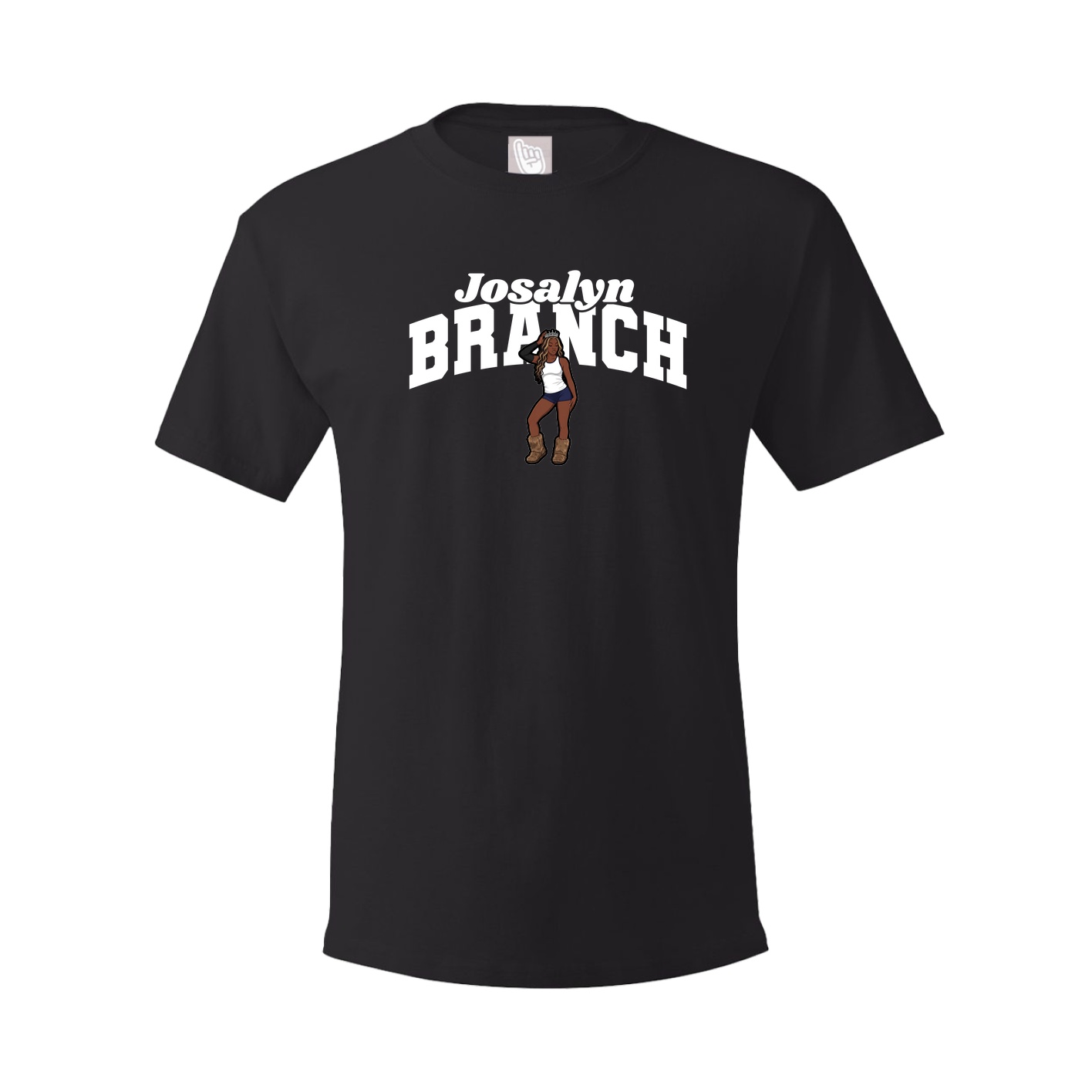 Youth Tee — Signature Arch in Black