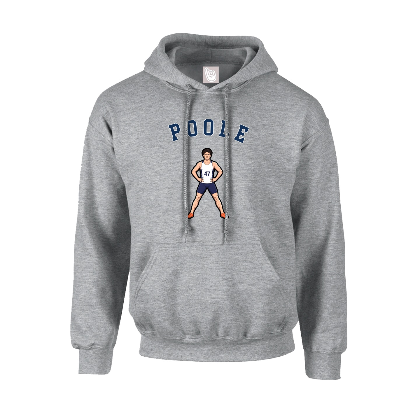 Youth Hoodie — Shirsey Arch in Grey