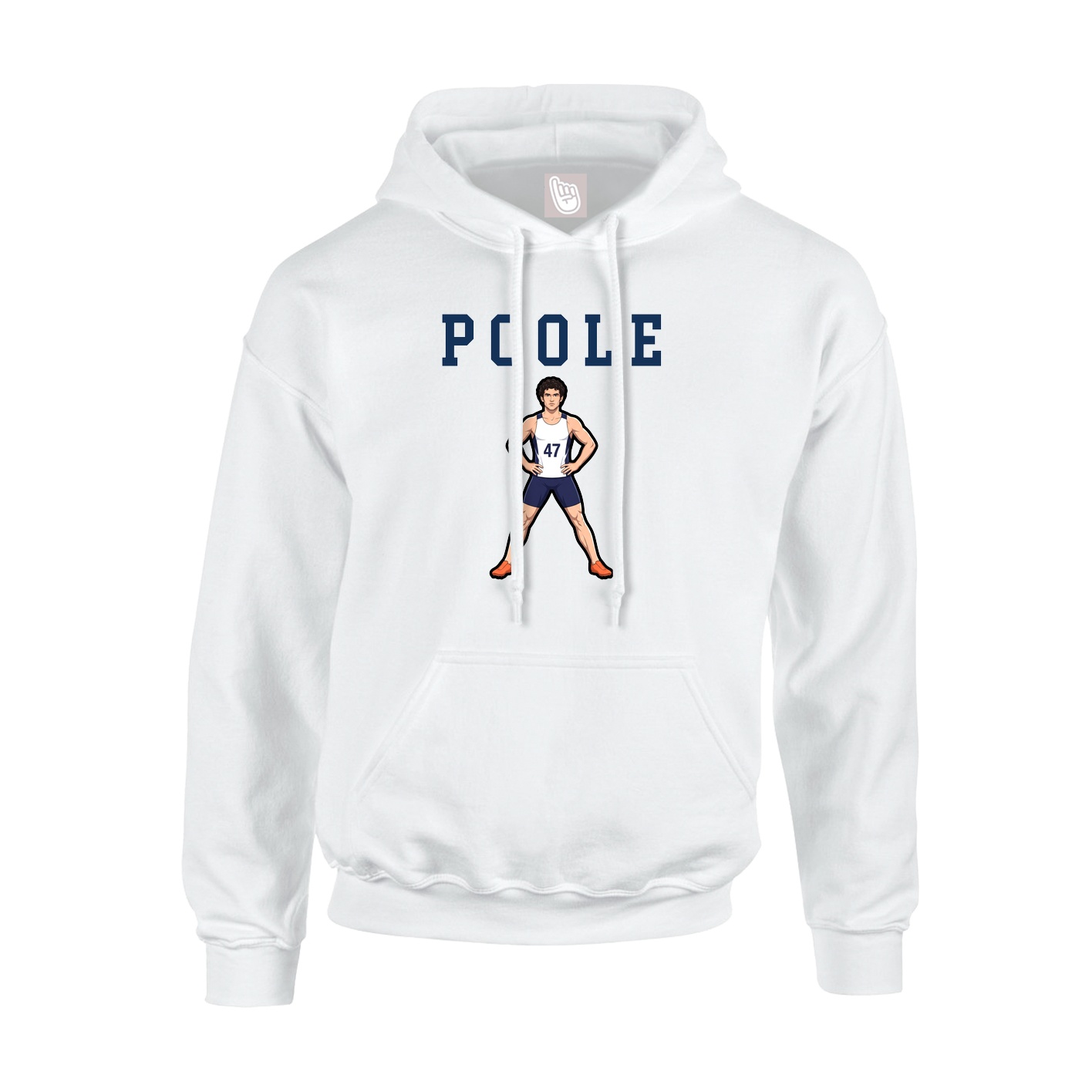 Youth Hoodie — Shirsey in White