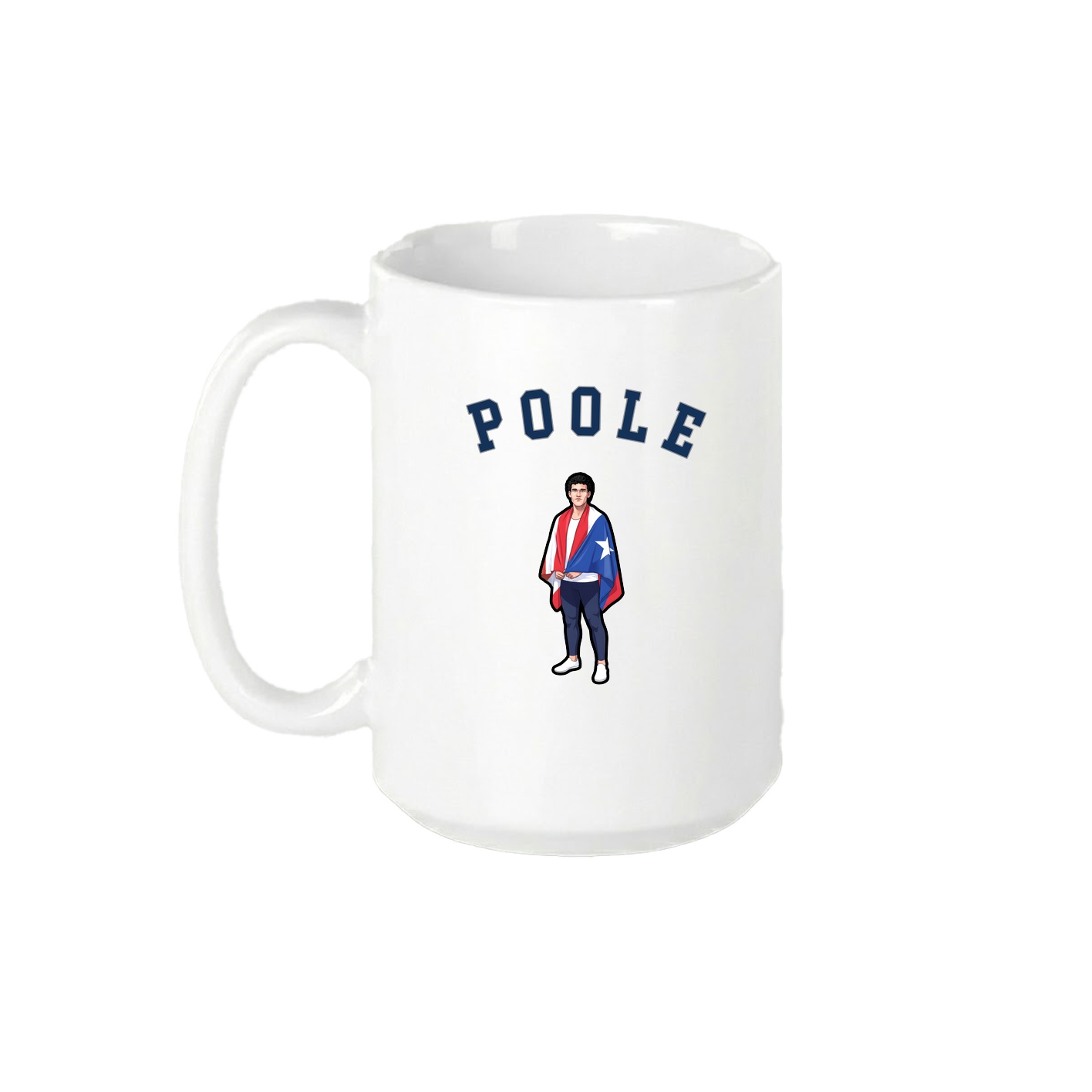 15oz Coffee Mug — Shirsey Arch in White