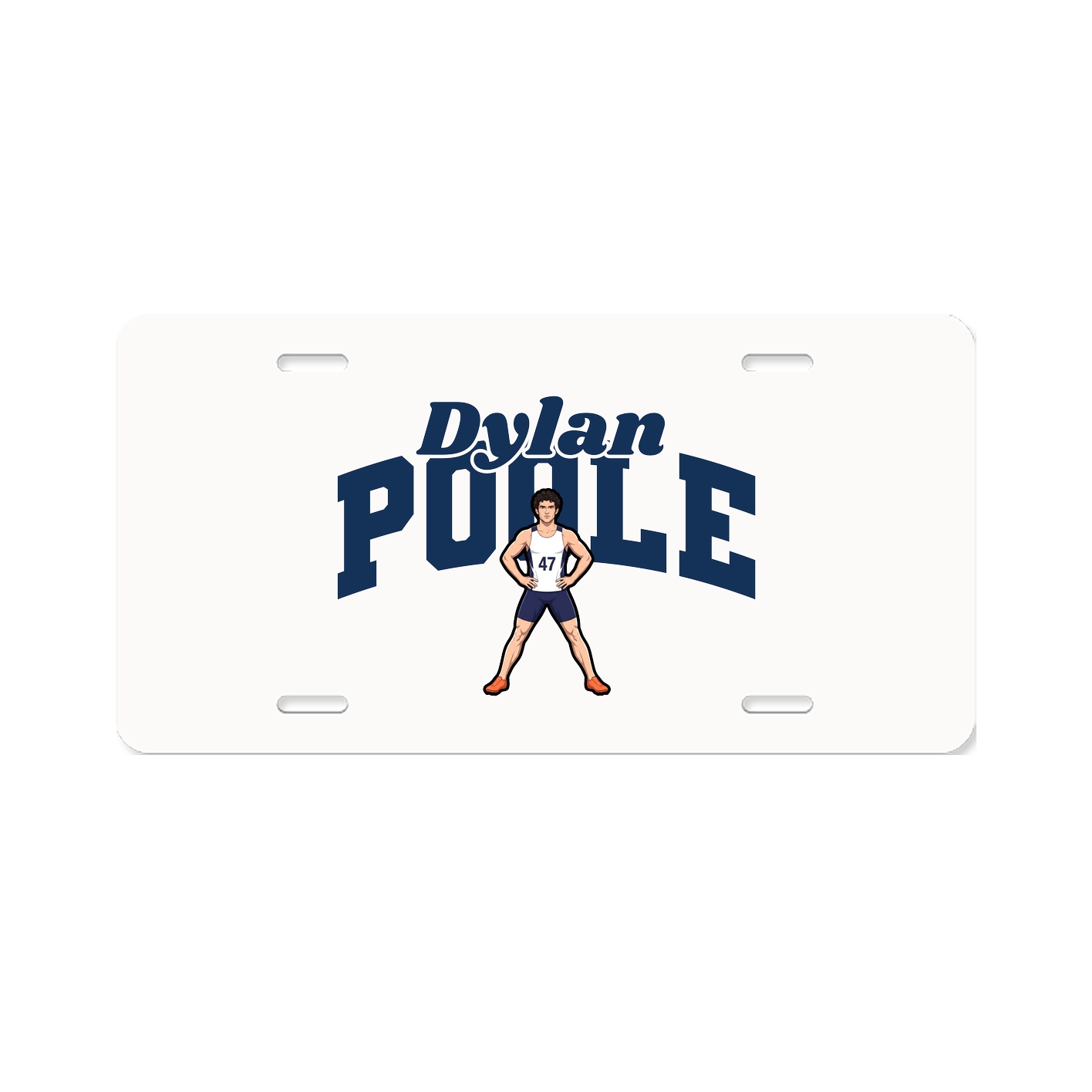 License Plate — Signature Arch in Classic