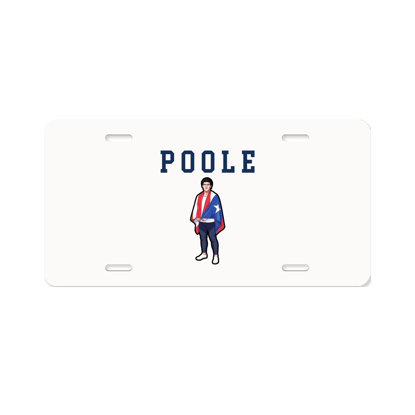 License Plate — Shirsey in Classic