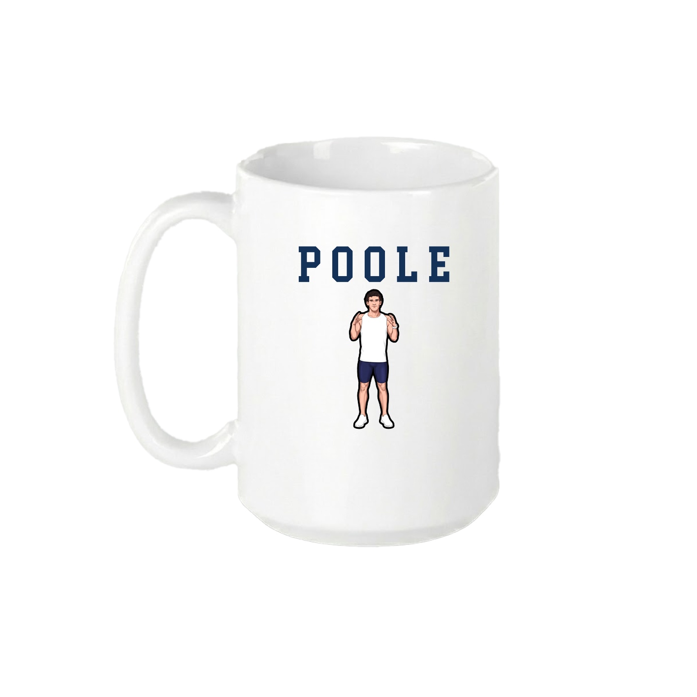 15oz Coffee Mug — Shirsey in White