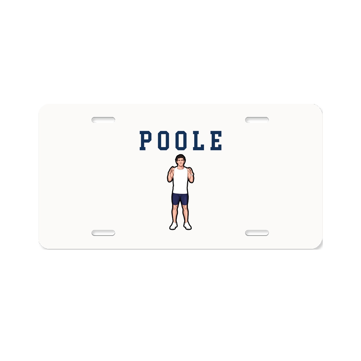 License Plate — Shirsey in Classic