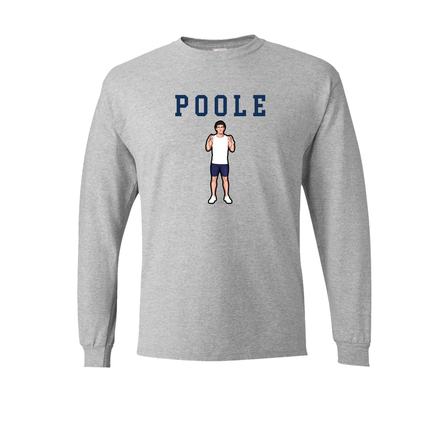 Long Sleeve Tee — Shirsey in Grey