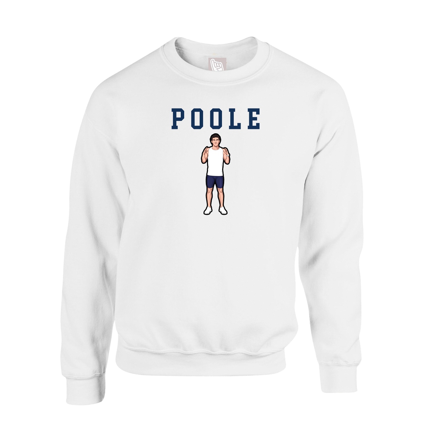 Fleece Crew — Shirsey in White