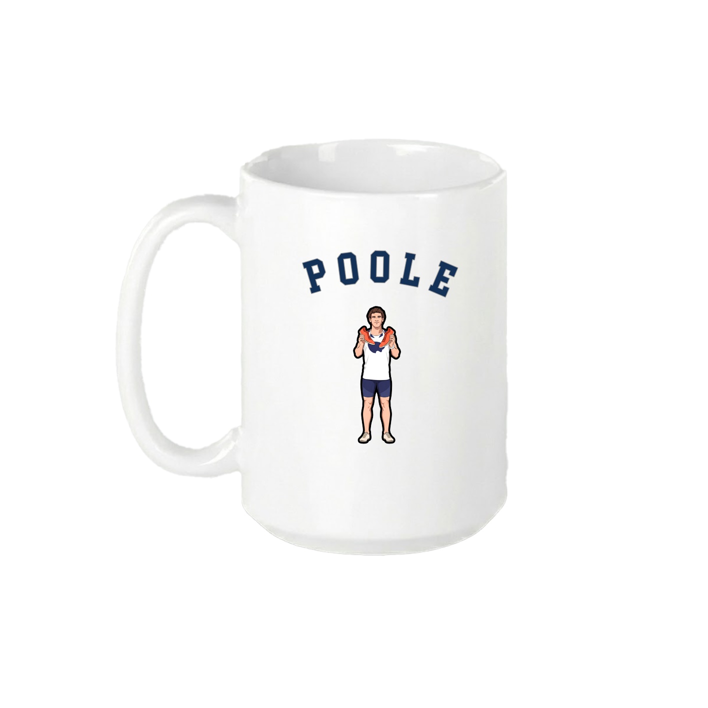 15oz Coffee Mug — Shirsey Arch in White
